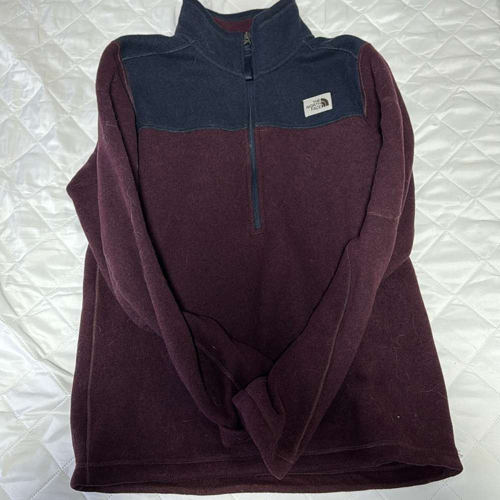 North Face 3/4 Sweatshirt